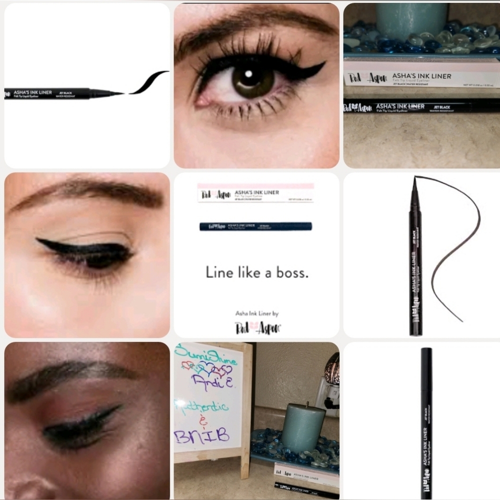 Red Aspen Asha's Ink Liner, Jet Black ~ BNIB